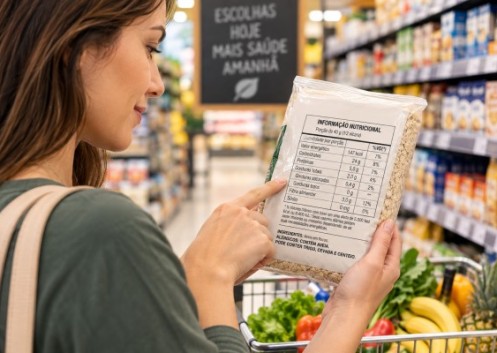Como interpretar rótulos nutricionais no supermercado